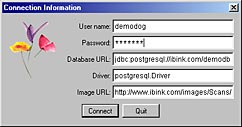 Log-in Dialog